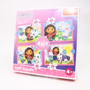 PUZZLE 4w1 Przygody Gabi 34620