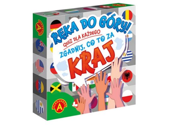 Gra planszowa Quiz Ręka do góry Kraj 27471