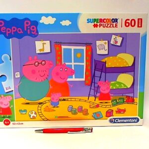 CLE puzzle 60 maxi Super Kolor Peppa Pig 26438