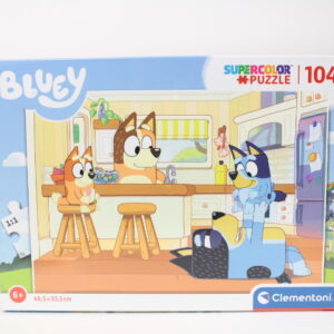 CLE puzzle 104 maxi SuperKolor Bluey 27169