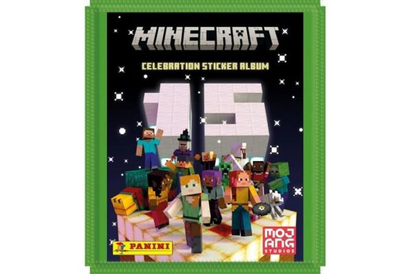 PANINI Minecraft saszetka z naklejkami 01576 15768
