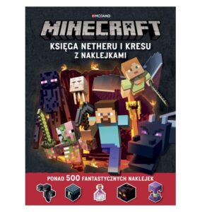 Minecraft Księga Netheru i Kresu z naklejk...80426