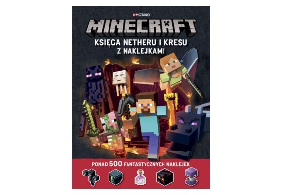 Minecraft Księga Netheru i Kresu z naklejk...80426