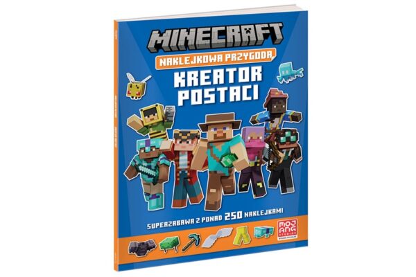 Minecraft Naklejkowa przyg.Kreator postaci 86923